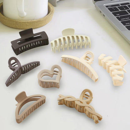 Haarklammer 8er Set für Damen und Mädchen, Große Rutschfeste