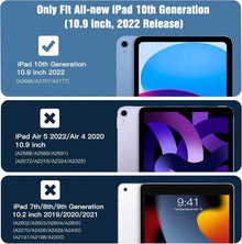 TiMOVO Hülle für iPad 10 Generation 10,9 Zoll 2022