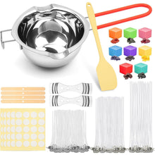 XL Kerzen Selber Machen Set Schmelztopf 200 Dochte 8 Farben