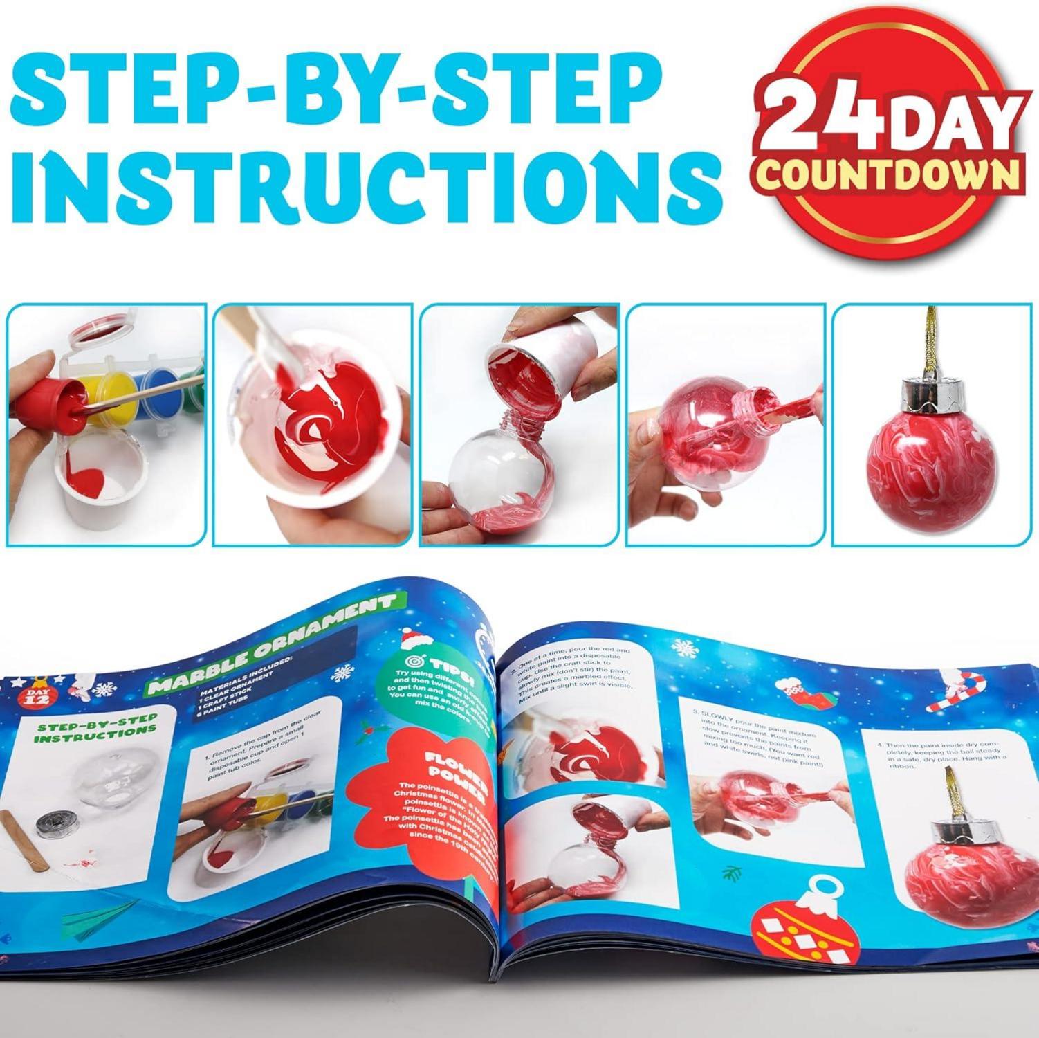 Adventskalender 24 Tage Weihnachten Kinder Kunst Handwerk