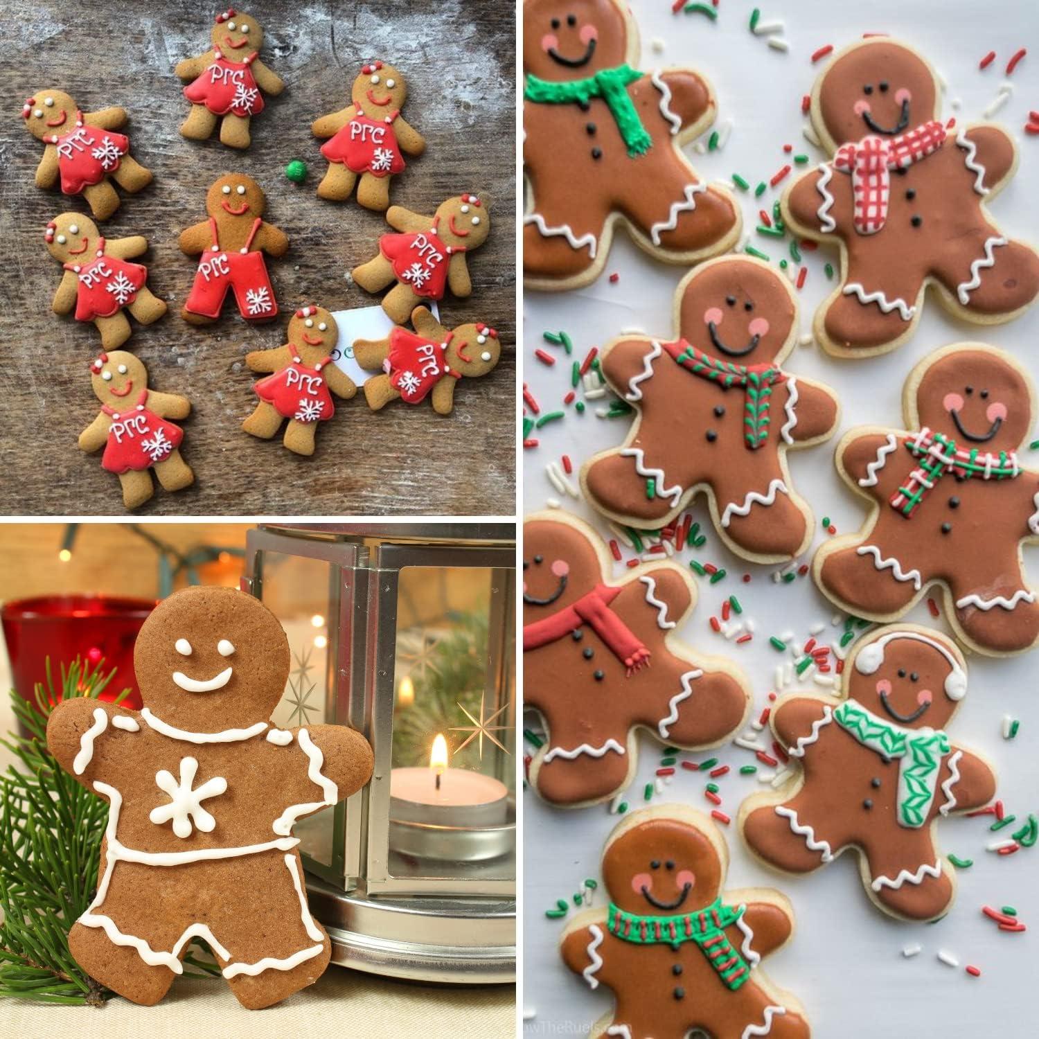 Lebkuchenmann Ausstechformen-Set Edelstahl Backen Weihnachtsgebäck