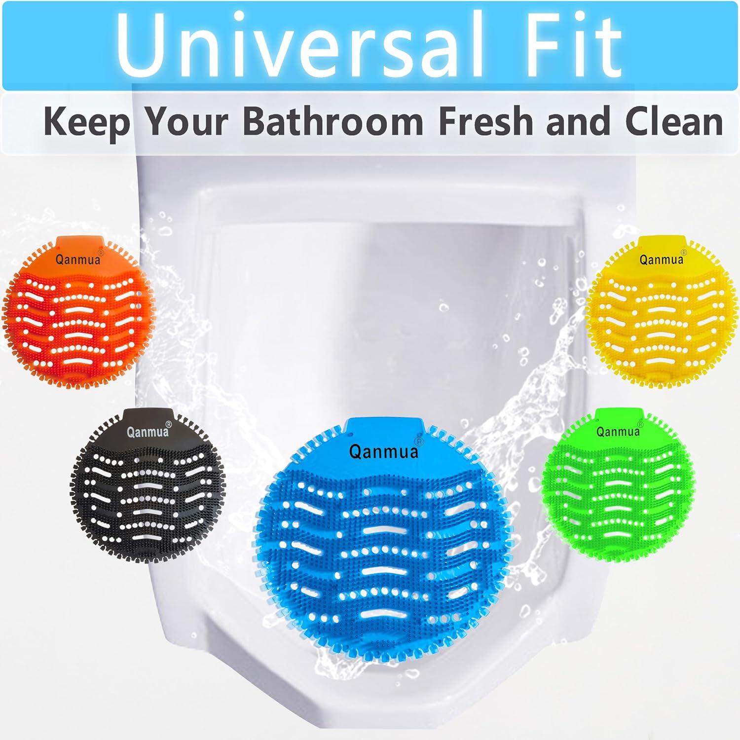 Urinalsiebe mit Duft, Pissoir Einleger Matte, Blau, Meeresfrische