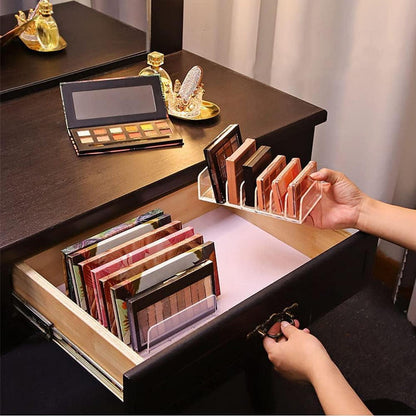 Kosmetik Organizer Lidschatten Aufbewahrung Halter transparent 2er Set