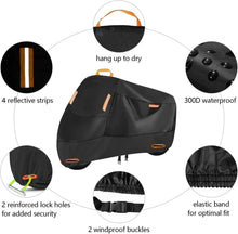 Motorrad Abdeckplane 300D Outdoor Oxford Wasserdicht
