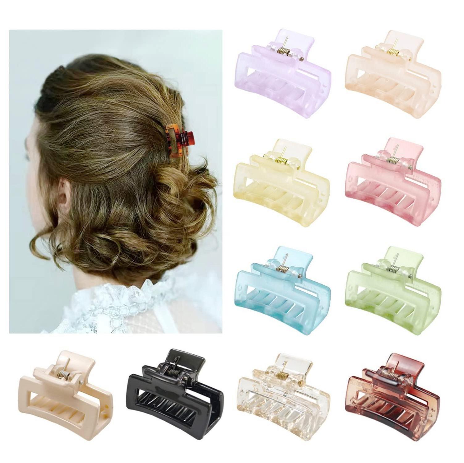 Kleine Haarspangen Set 10 Stück Haarklammern Bunt Mini Frauen Mädchen