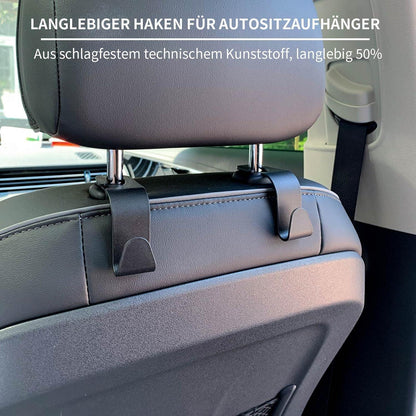Auto Rücksitz Haken 4 Stücke Kunststoff Lagerung Kopfstütze