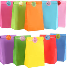 Kraftpapier Bonbon Geschenktüten 20 Stück mit Stickern