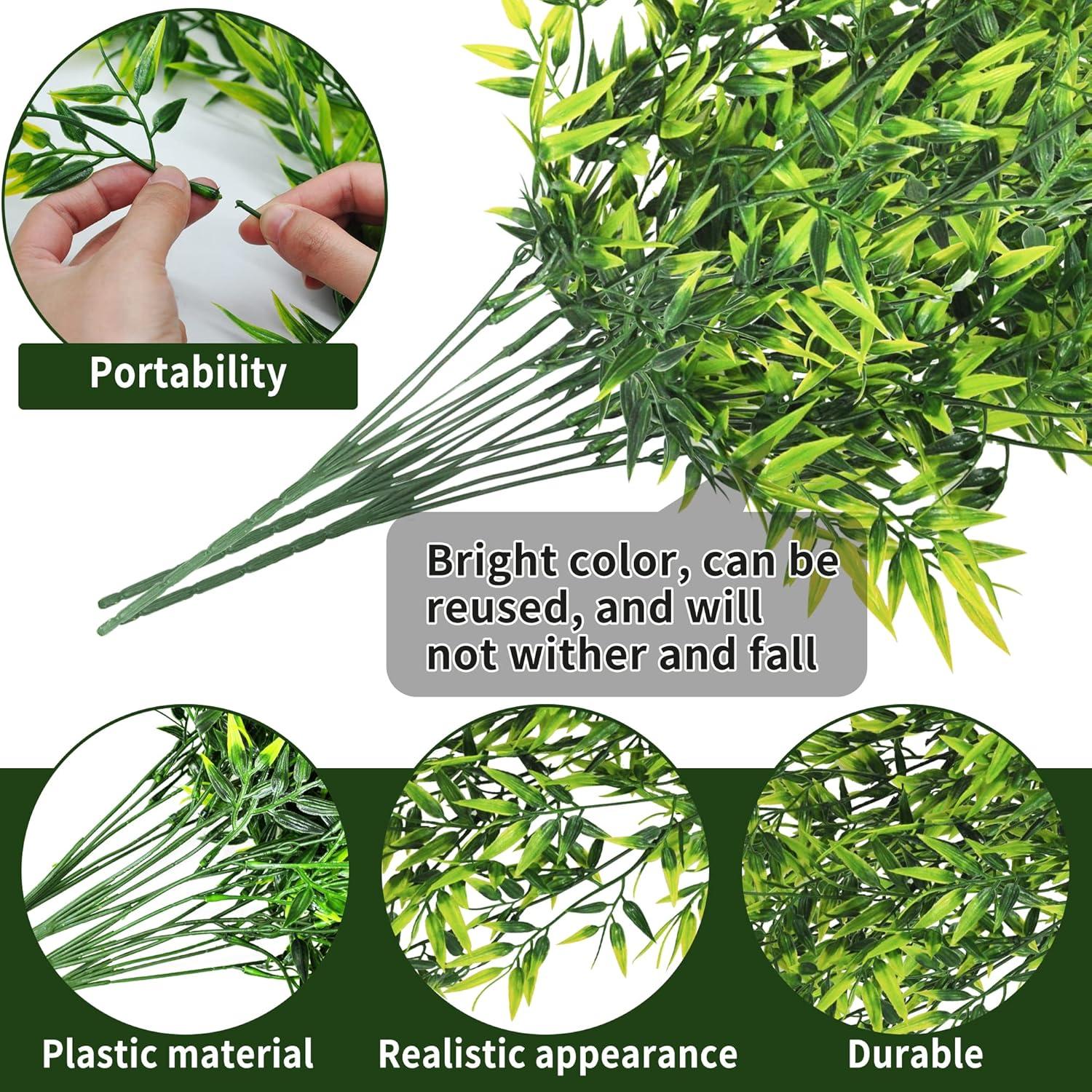 Kunstpflanze Hängend Künstliche Hängepflanzen Grünpflanze Plastik 80cm