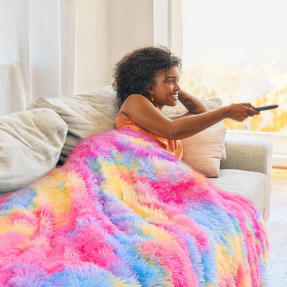 Kuscheldecke 200x220cm Sofadecke Kuscheldecke Mädchen Kind