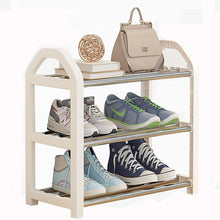 3-stöckiges Mini-Schuhregal für Kinder, Schuhständer & Organizer