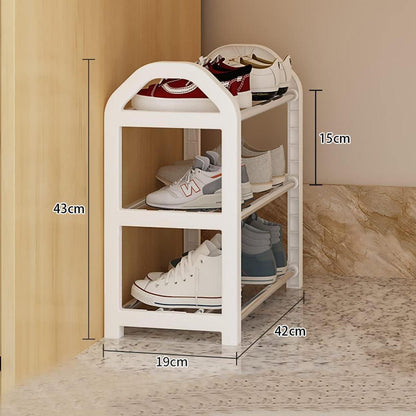 3-stöckiges Mini-Schuhregal für Kinder, Schuhständer & Organizer