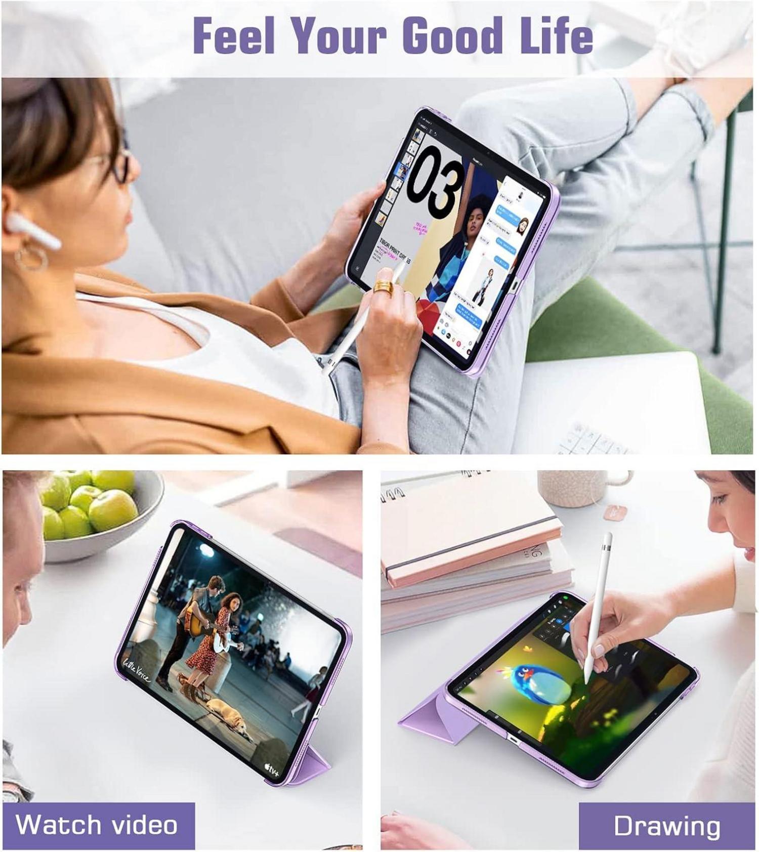 iPad 10.9 Hülle Taro Lila Smart Case Generation 10 Schutzhülle 2022