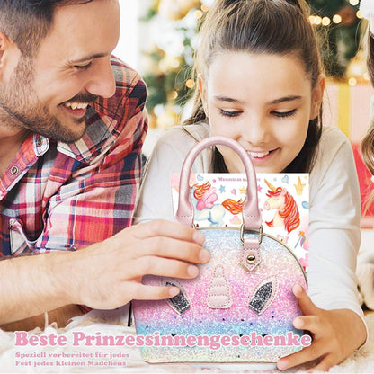 Kinderschminke Set Mädchen Make Up Schminkkoffer Spielzeug 4-12 Jahre