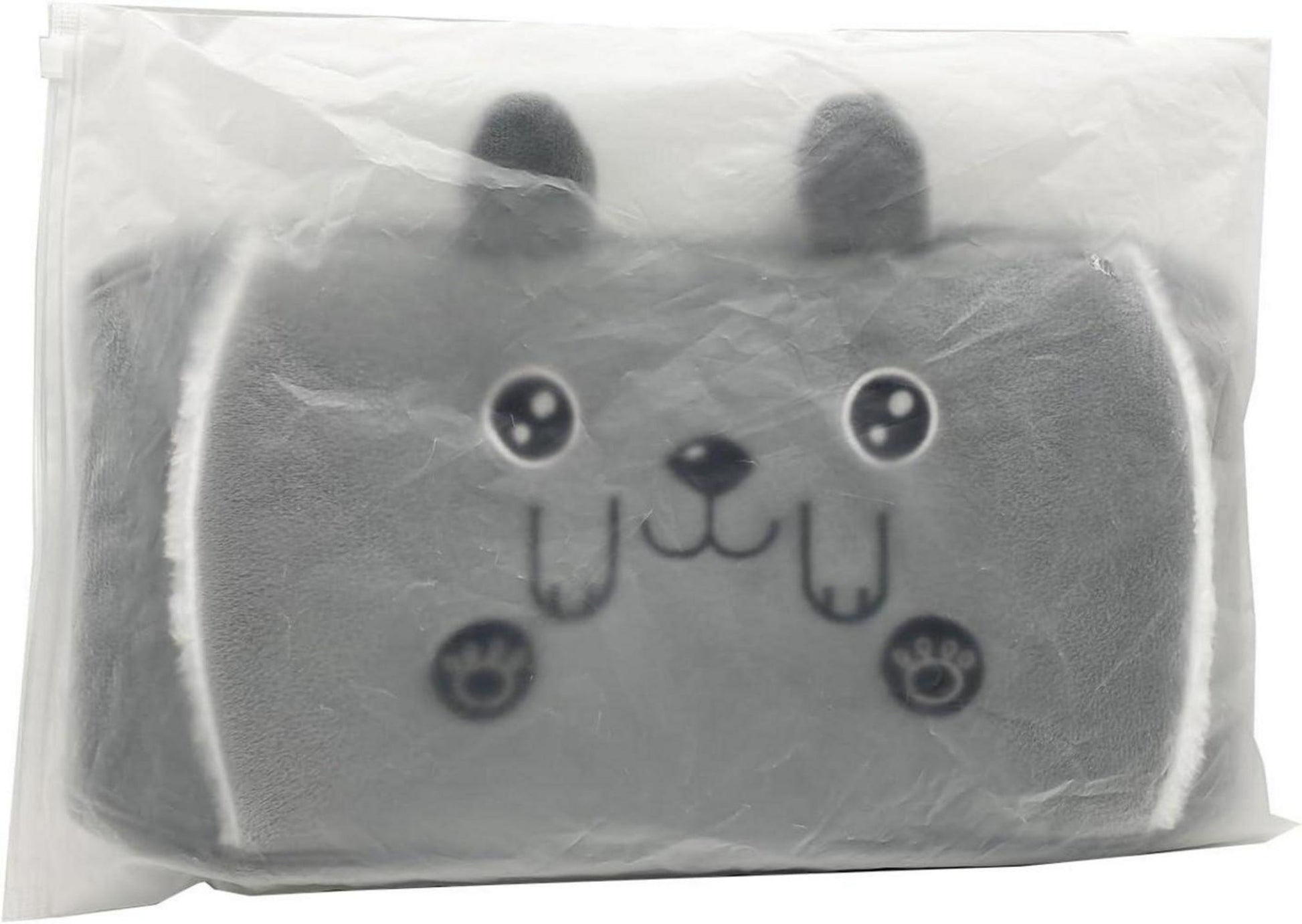 Wärmflaschengürtel mit großem 1,3L Bezug in Grau Grün