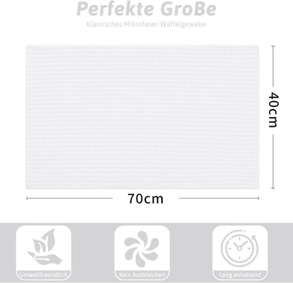 Microfasertücher 4er-Set Saugfähige Küchentücher 40x70cm