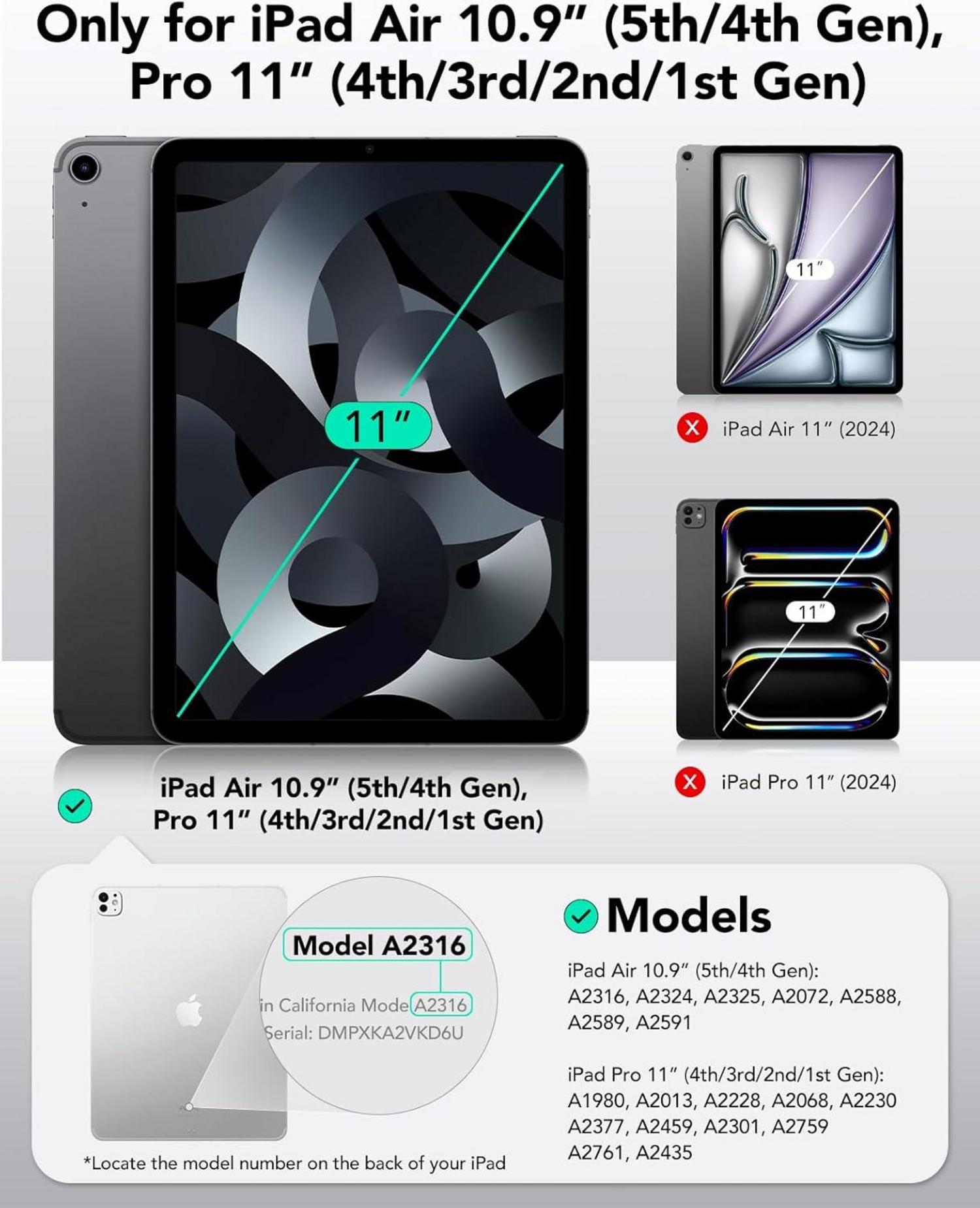 iPad Pro 11 Paper-Feel Magnet Schutzfolie Matte 1 Stück