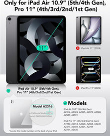 iPad Pro 11 Paper-Feel Magnet Schutzfolie Matte 1 Stück