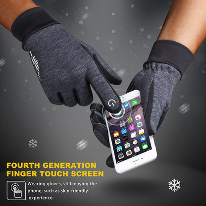 Winter Touchscreen Anti-Rutsch Winddicht Handschuhe für Outdoor