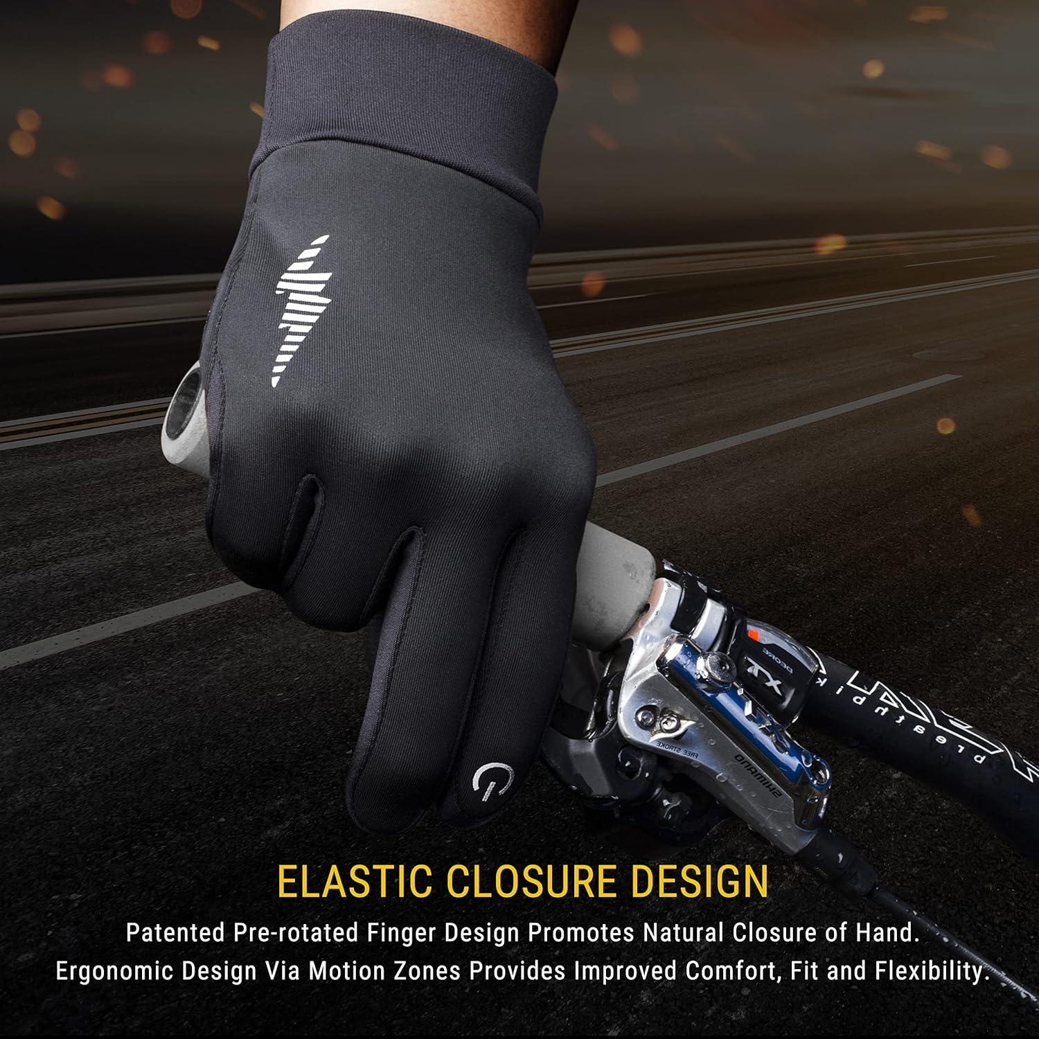 SIMARI Winter Thermo Touchscreen Handschuhe Anti-Rutsch Winddicht XL