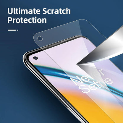 Panzer Schutz Glas 3er Set für OnePlus Nord 2 5G 2T 5G Displayschutz 9H Härte