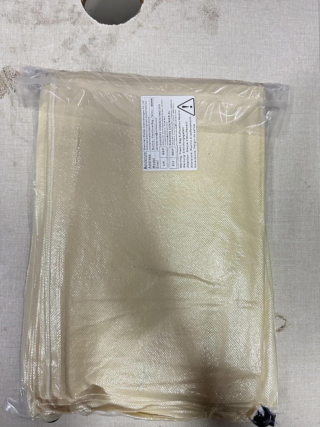 Winterschutz-Haube 2er Set 80x100 cm 50g/m² beige Garden Frostschutzvlies