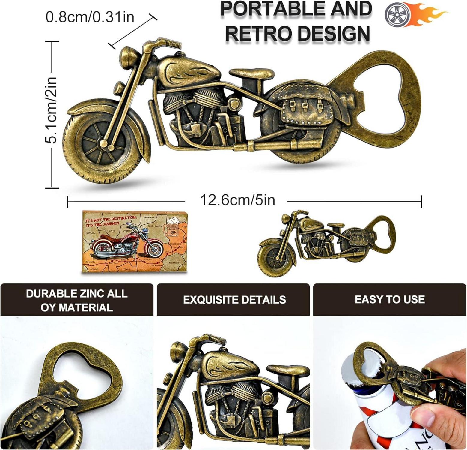 Weihnachtsgeschenk Motorrad Flaschenöffner Lustig Geschenk Männer Opa