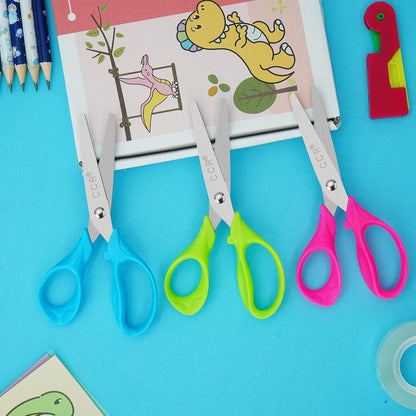 Kinderscheren-Set 13cm Komfortgriffe Sicherheitsscheren DIY Decoupage
