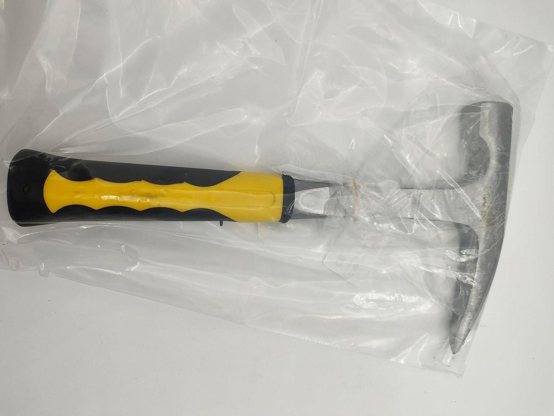 behone Geologischer Meißelhammer mit Gummigriff und Loch für Seil
