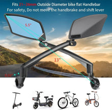 Lenker Fahrradspiegel mit kratzfester Glaslinse und
