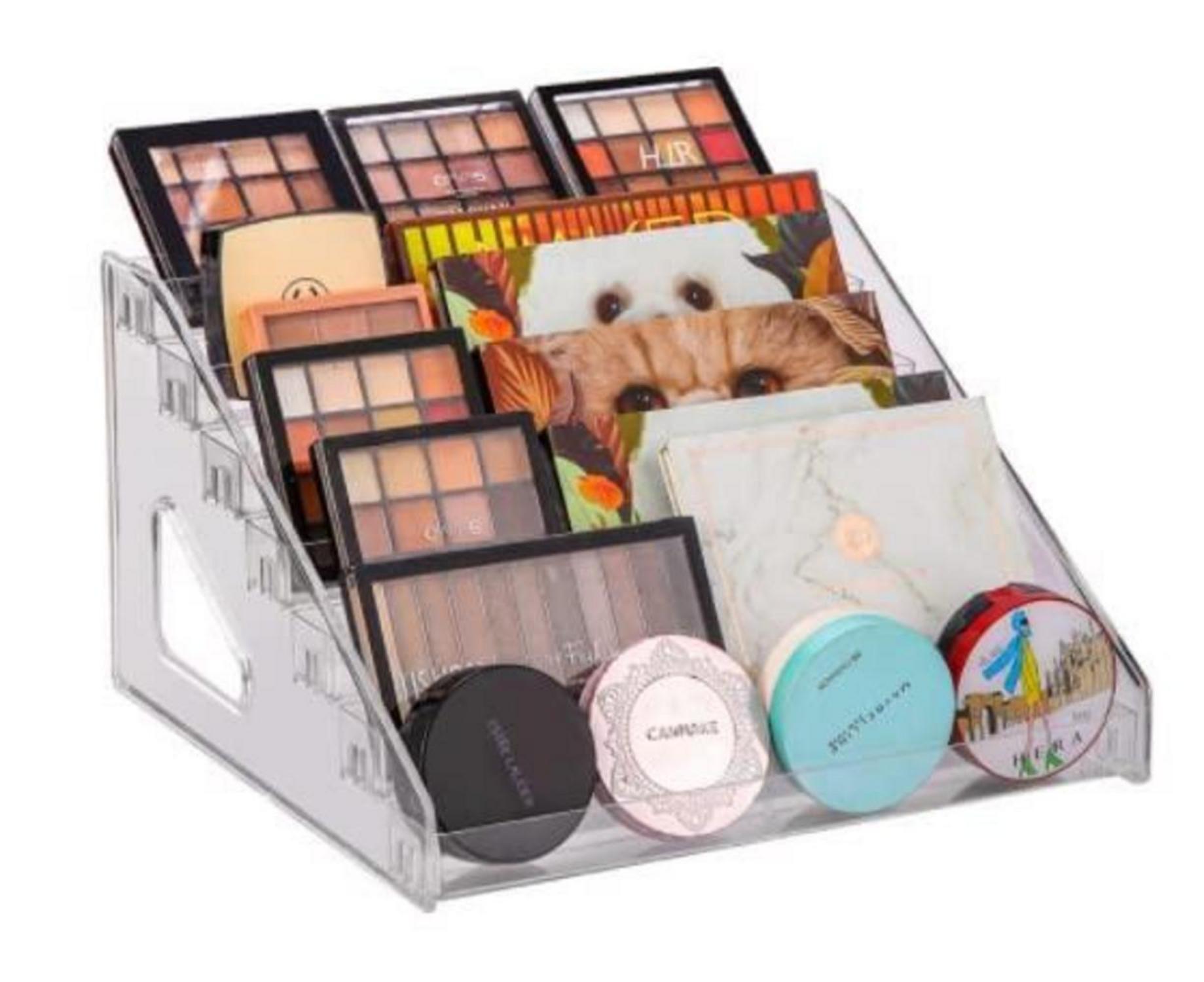 Nagellack Aufbewahrung Acryl Display Rack 84 Flaschen 7 Schichten Halter Transparent