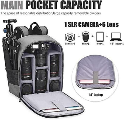 Kamerarucksack Wasserdicht Professionell für DSLR/SLR 22 Jahre