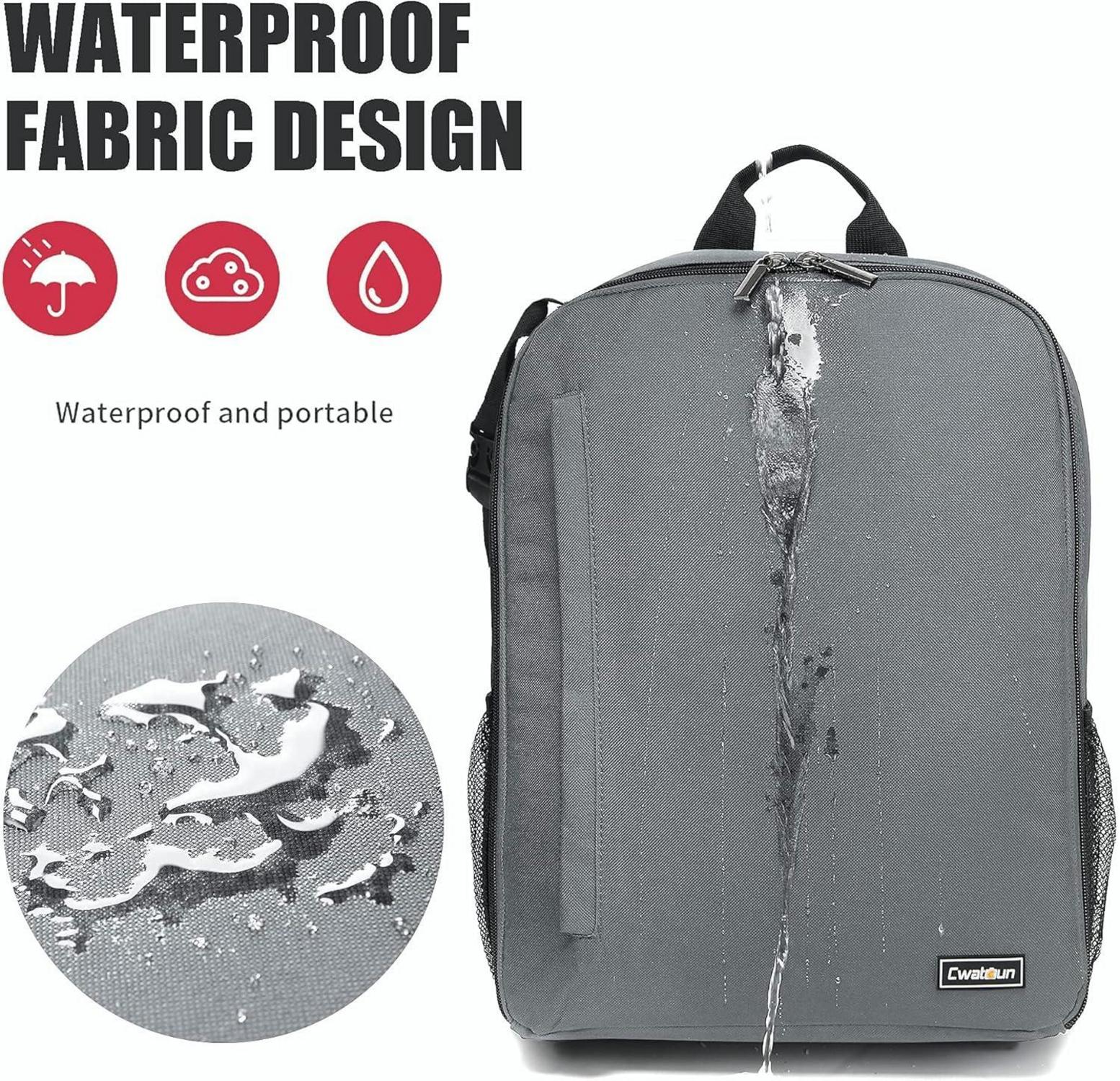 Kamerarucksack Wasserdicht Professionell für DSLR/SLR Sony Canon Nikon