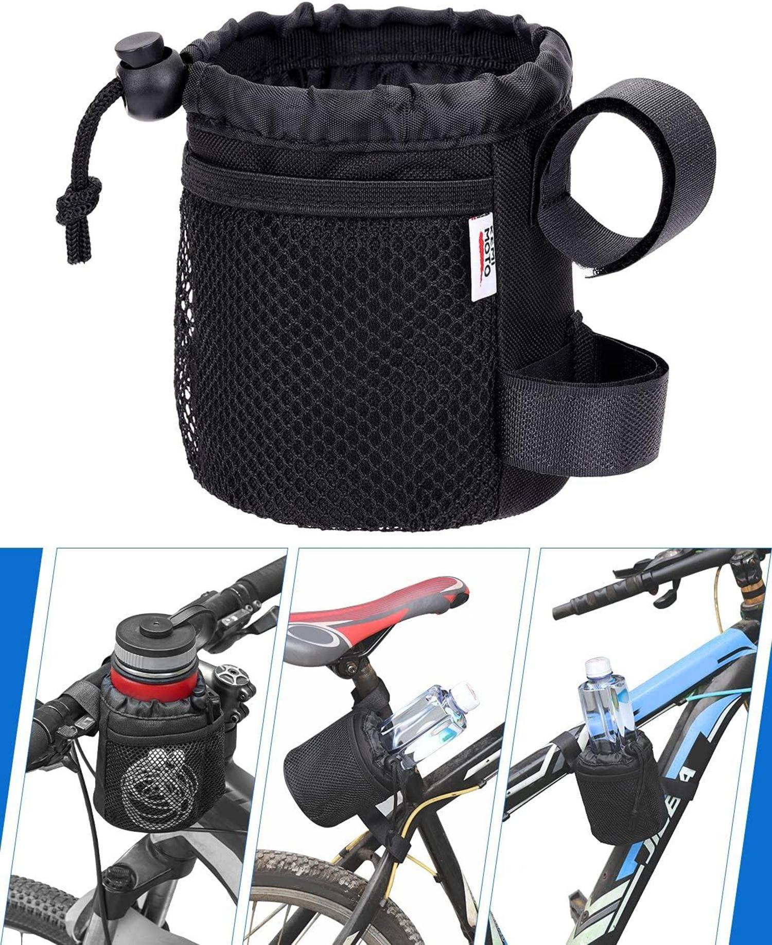 Fahrrad Getränkehalter für MTB, Rennrad, Rollstuhl - Schwarz