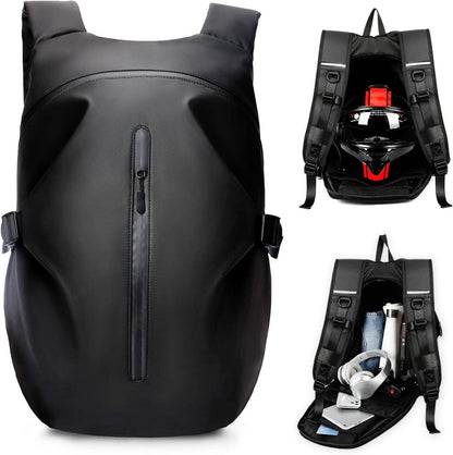 Motorradrucksack wasserdichter Helmrucksack Laptoptasche