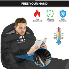 Schlafsack Outdoor Deckenschlafsack Koppelbar -20 ℃-10℃ Schlafsäcke