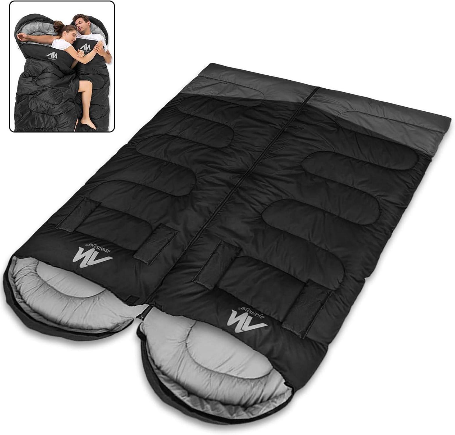 Schlafsack Outdoor Deckenschlafsack -20°C Koppelbar 4 Jahreszeiten