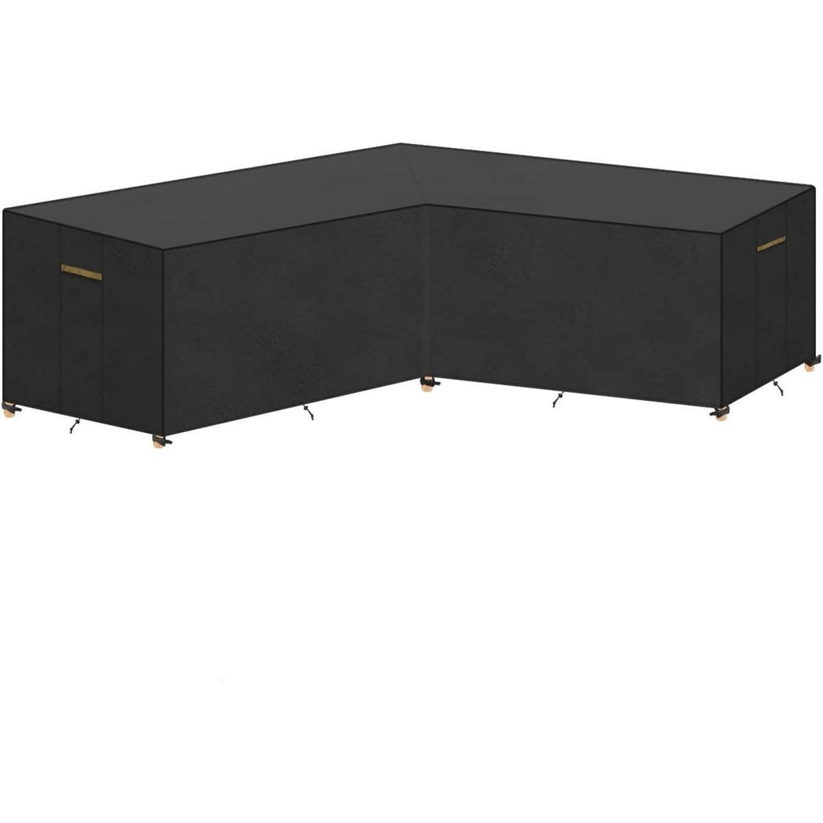 L-Form Gartenlounge Abdeckung Wasserdicht 215x215cm