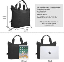 dobsechs Handtasche Damen Wasserdicht Groß Nylon