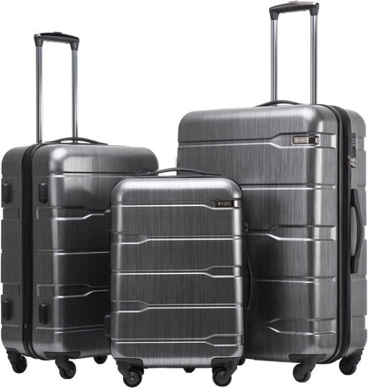 Hartschalen-Koffer Rollkoffer Reisekoffer PC Material TSA-Schloss