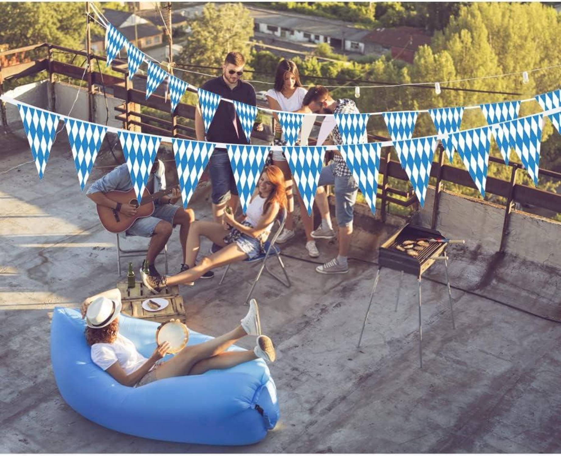 Oktoberfest Partydekoration 2 Stück Tischdecke 5 Stück Bayerische