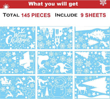 Weihnachts-Fensteraufkleber 145