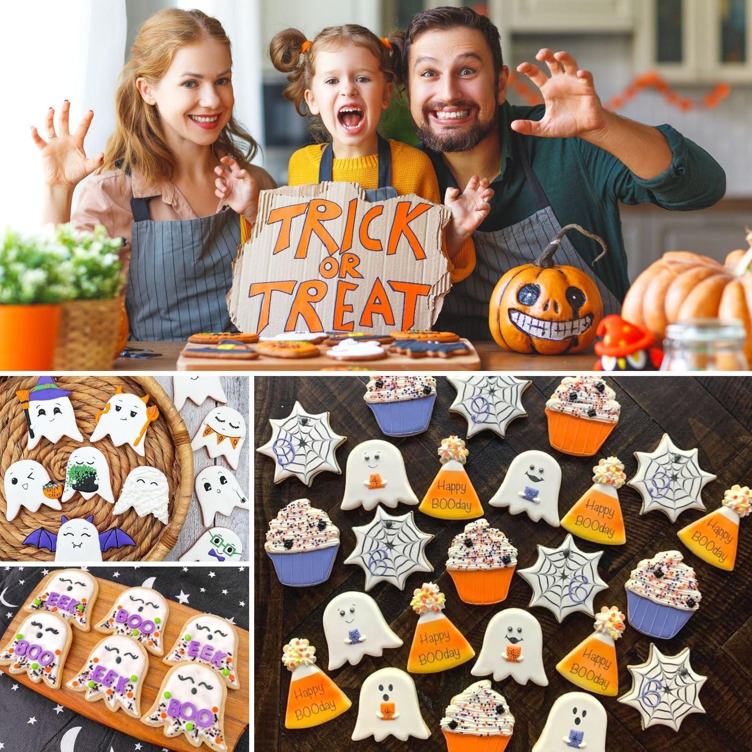 2-teiliges Halloween-Geister Ausstechformen Set, Klein & Groß, Weicher