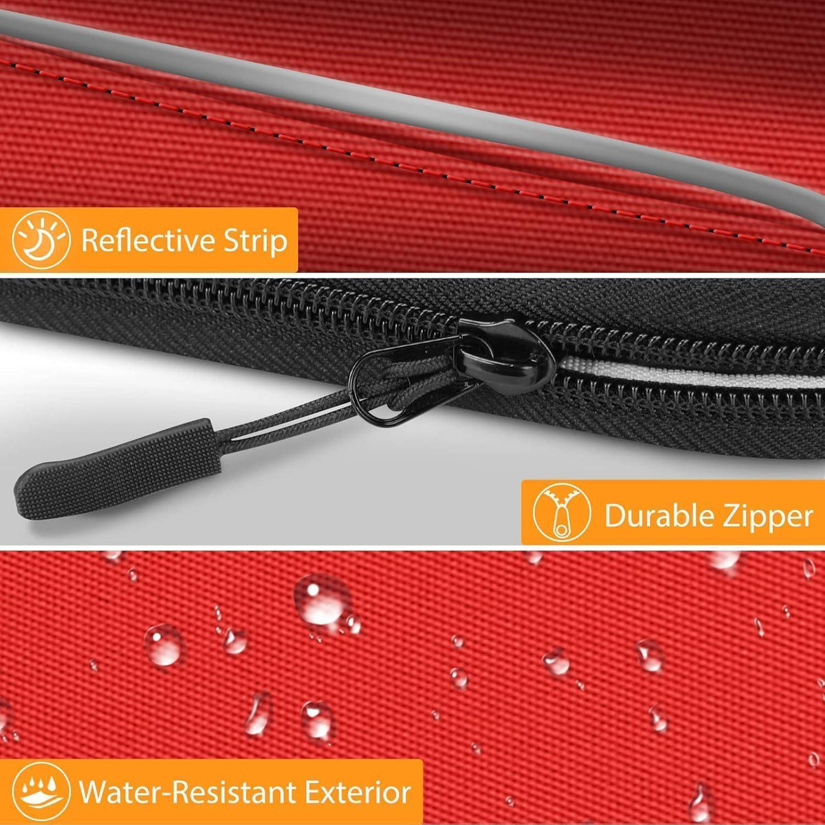 Insulin Kühltasche mit Kühlakkus – Diabetiker Tasche Rot
