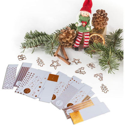 Adventskalender zum Befüllen Weihnachtskalender DIY