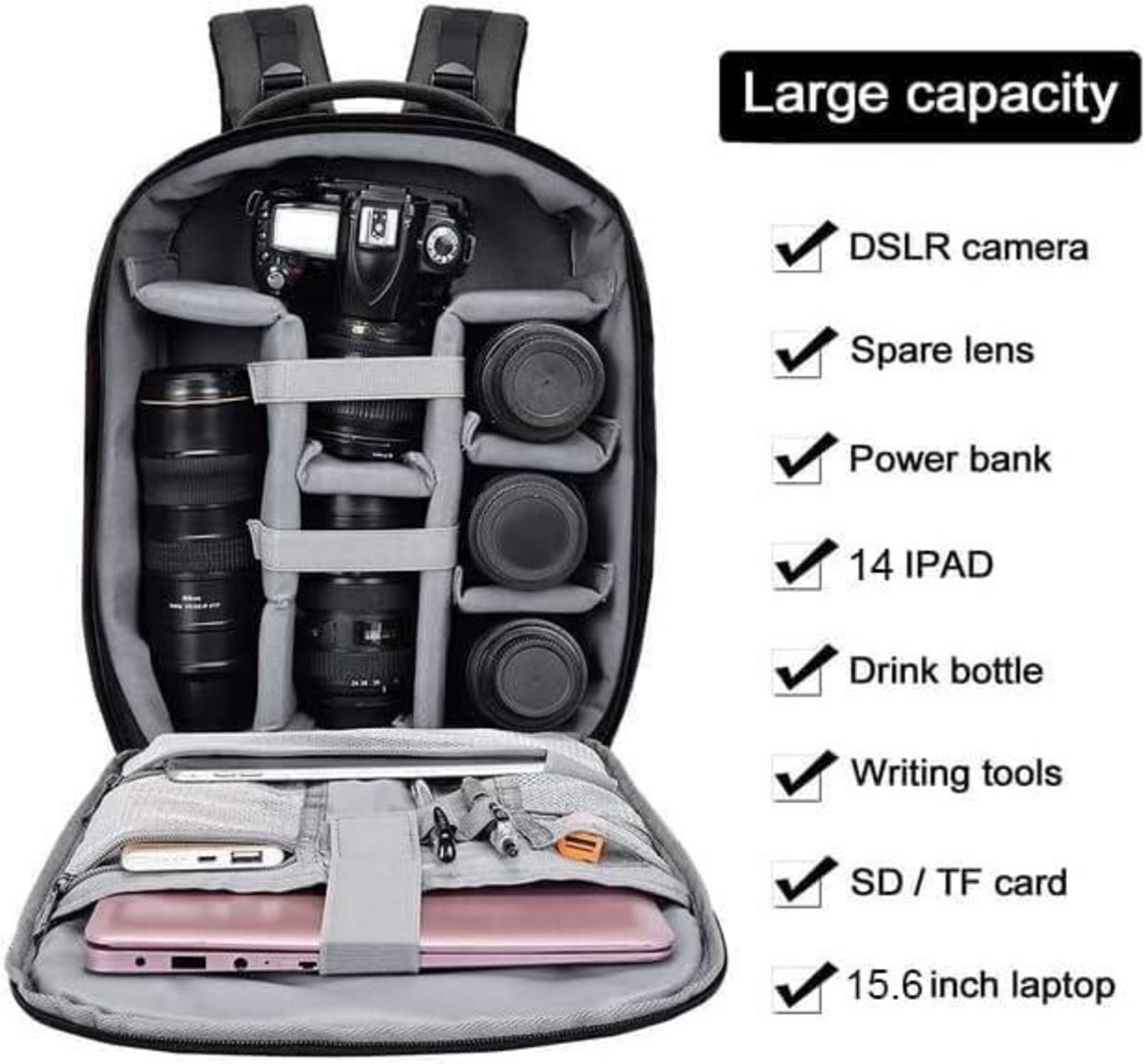 Wasserdichter Kamerarucksack für Sony Canon Nikon Kameras