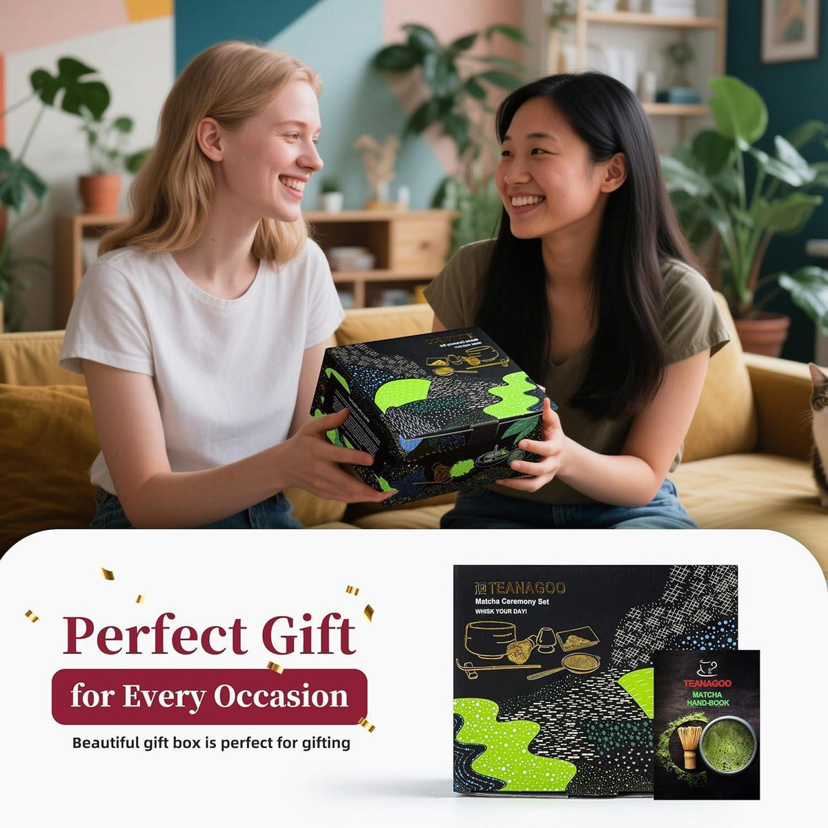 Japanisches Matcha Tee Set – 9tlg. mit Schale & Zubehör