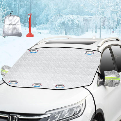 Auto Scheibenabdeckung Winter Magnet Frost Schutz 147x120cm