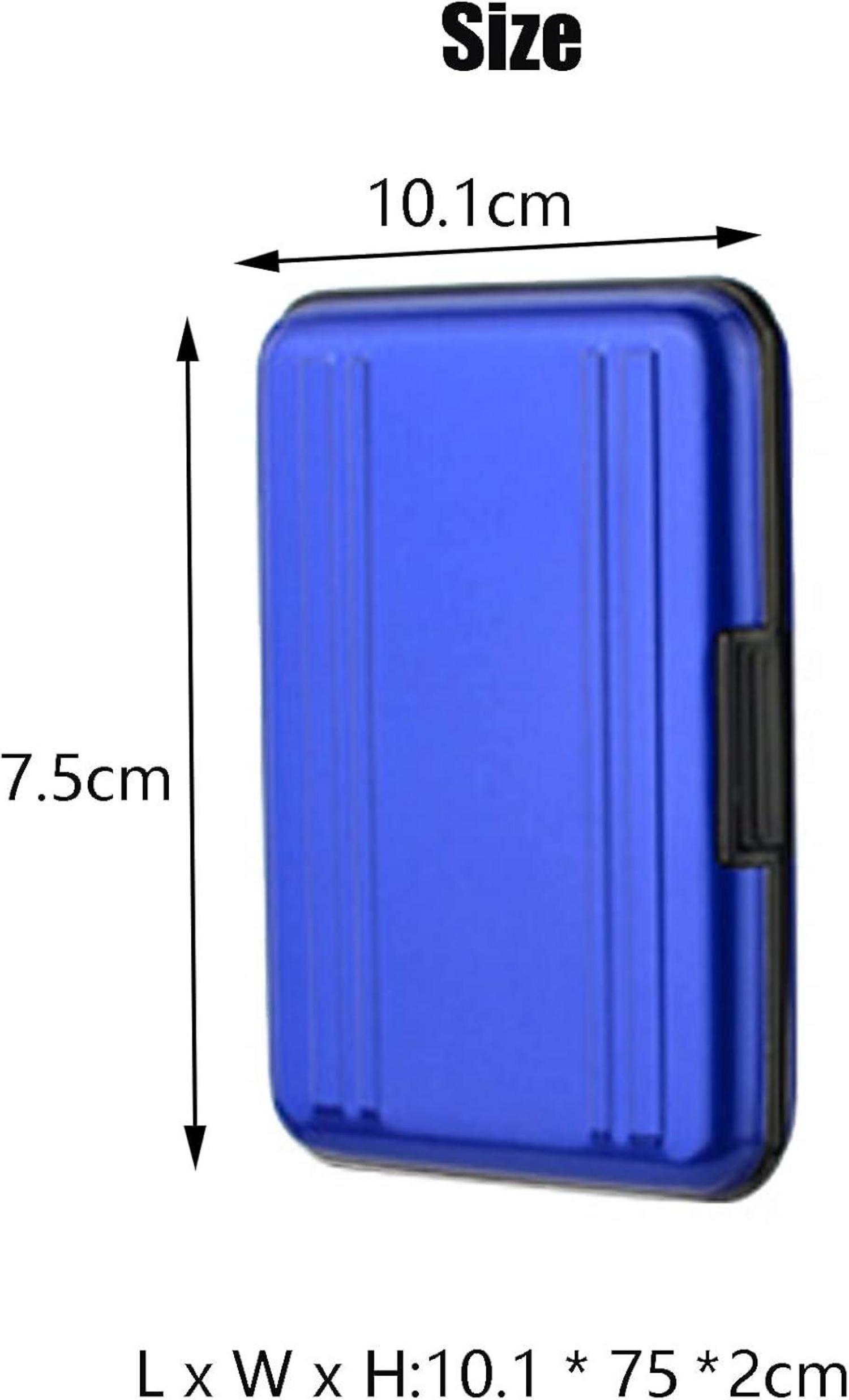 Speicherkarten Tasche Wasserdicht für 8 SD und 8 TF Karten