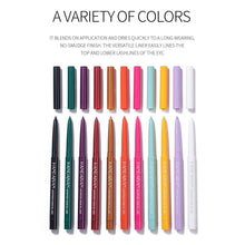6 Farben Eyeliner Set Wasserfest Matte Glitter Augen Make-up