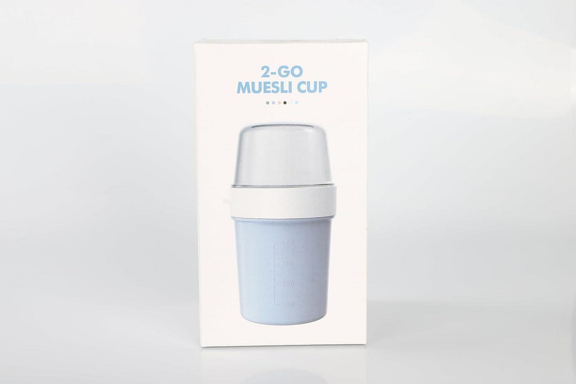 Praktischer Müslibecher to Go Joghurtbecher 560ml+310ml Müsli Becher Lunchpot